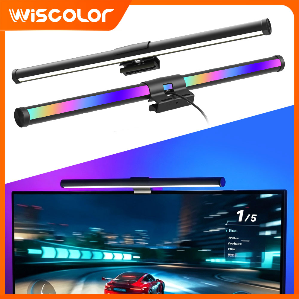 Setup Desk Monitor - Barra de Luz LED RGB com