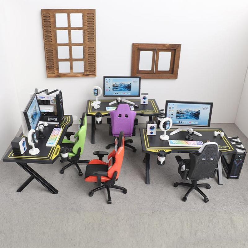 Setup Desk Monitor - Conjunto de Mesa e Cadeira de