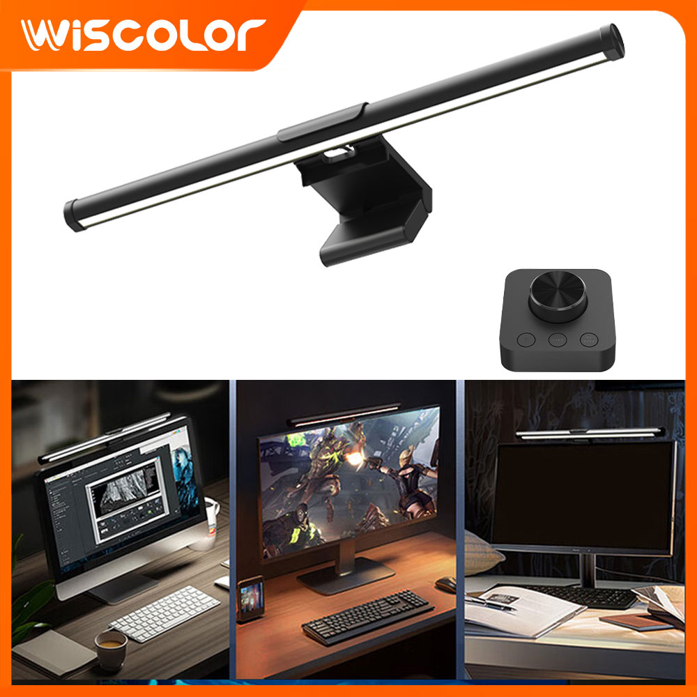 Setup Desk Monitor - Monitor com Barra de Luz, Configuração