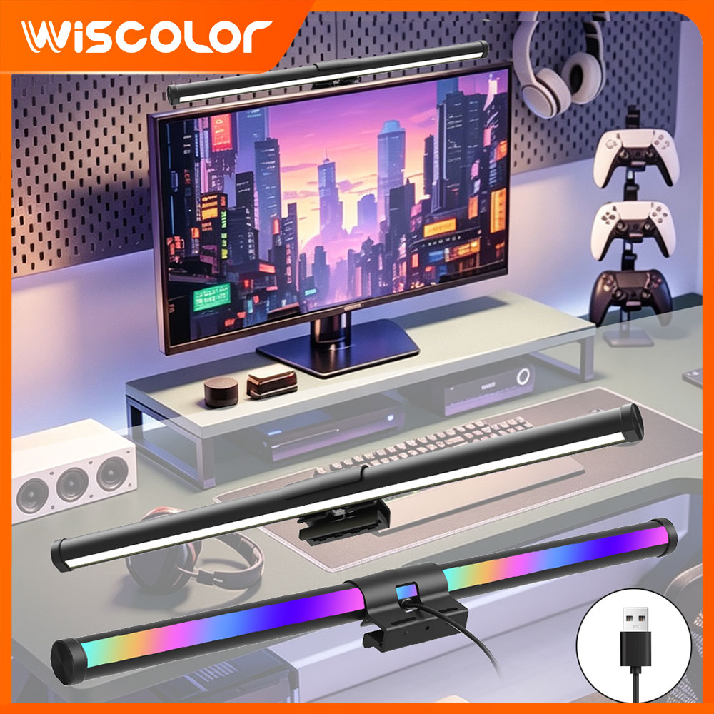 Setup Desk Monitor - Barra de Luz RGB para Monitor,