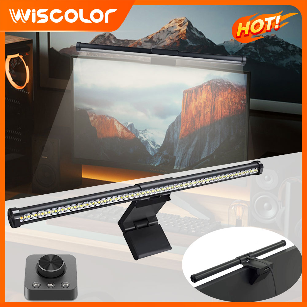 Setup Desk Monitor - Barra de Luz LED Regulável para