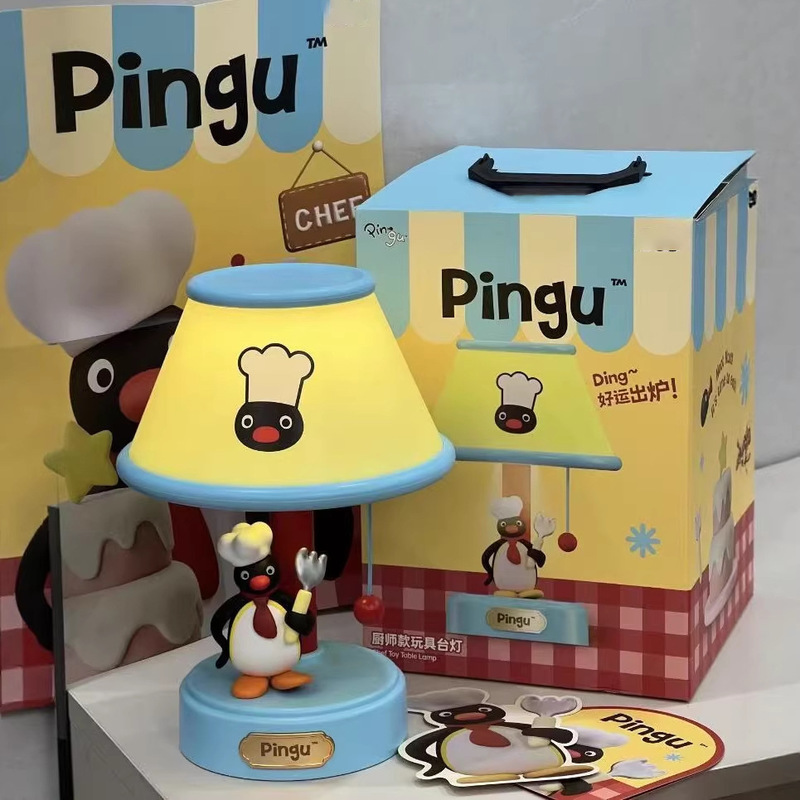 Desk Setup Lamp - Nova Lâmpada Noturna Estilo Chef Pingu,