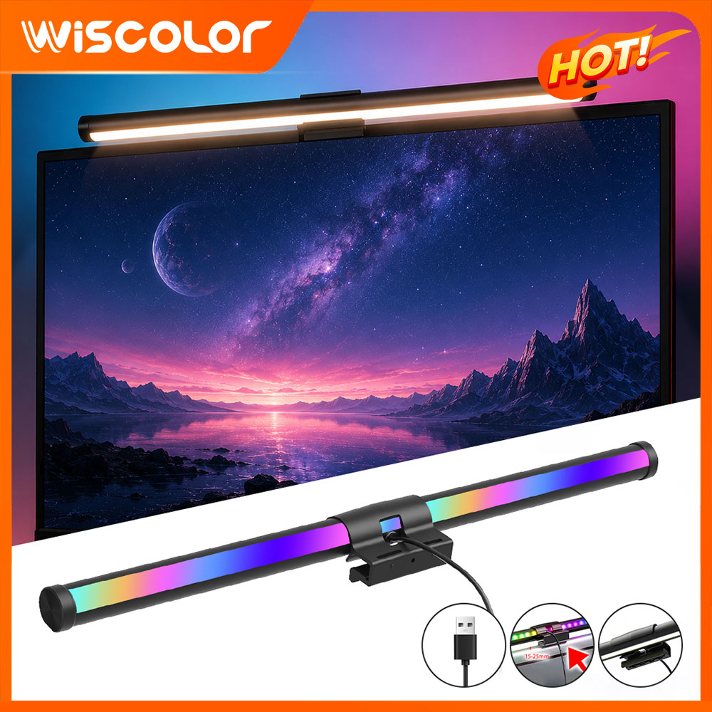 Setup Desk Monitor - Barra de luz para monitor com