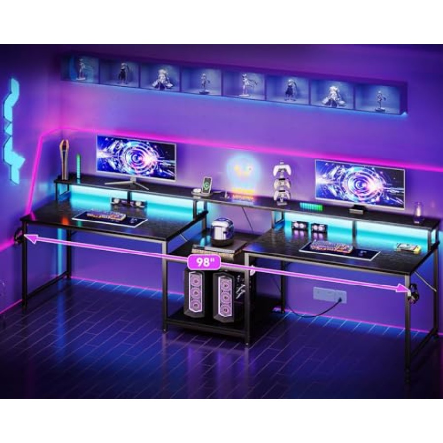 Mesa de jogos para 2 pessoas,  - Setup Desk Monitor avaliação e preço