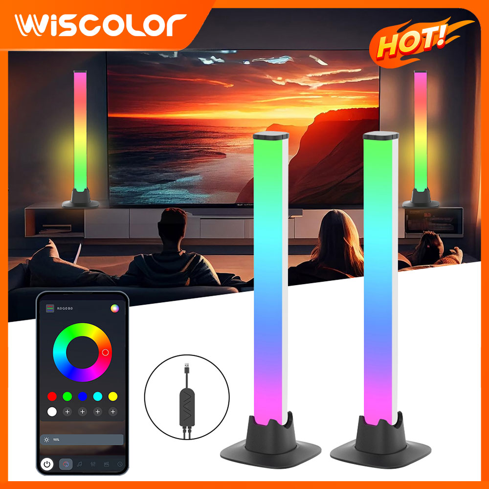 Luzes LED RGB para configuraçã - Desk Setup With Tv avaliação e preço