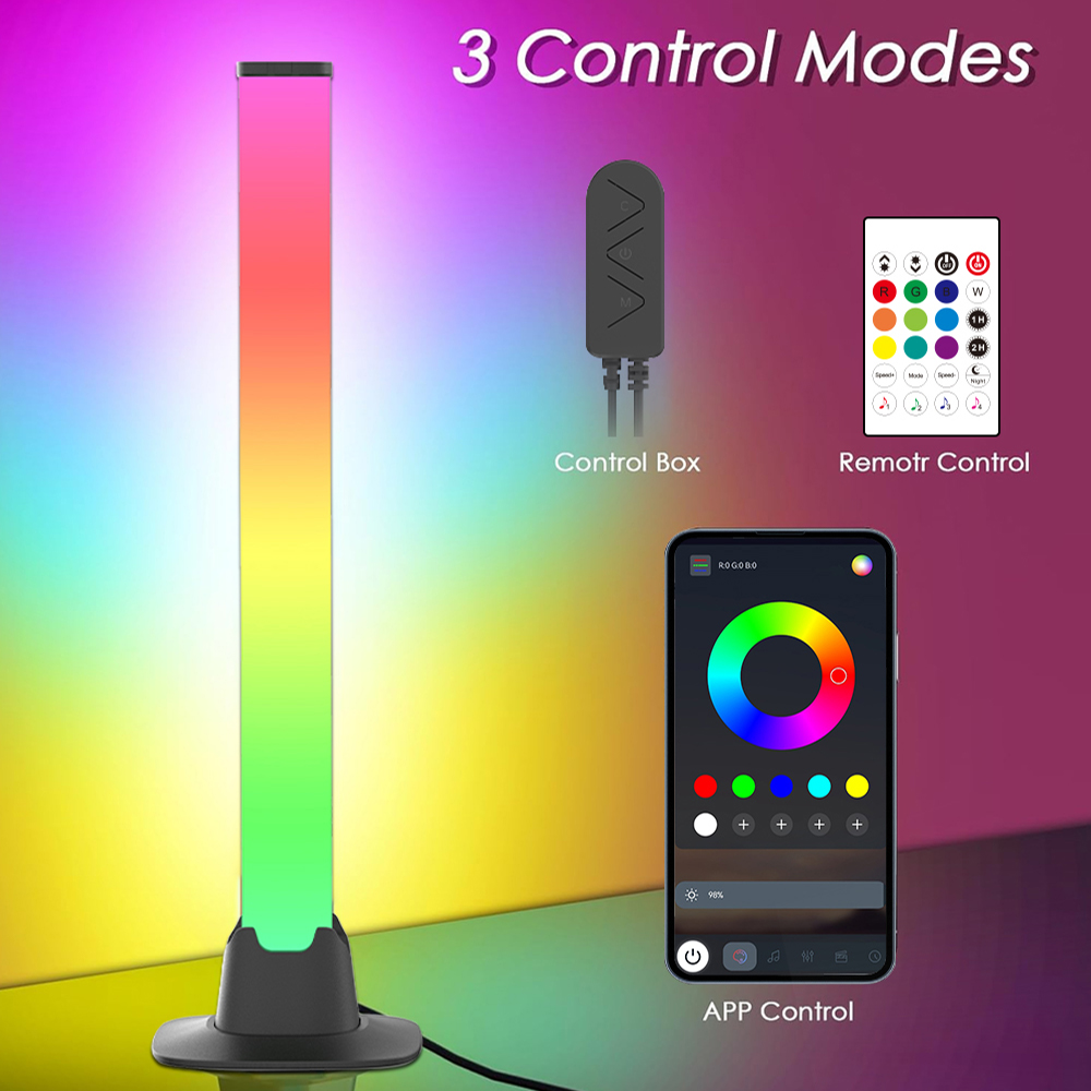 Luzes LED RGB para configuraçã - Desk Setup With Tv avaliação e preço