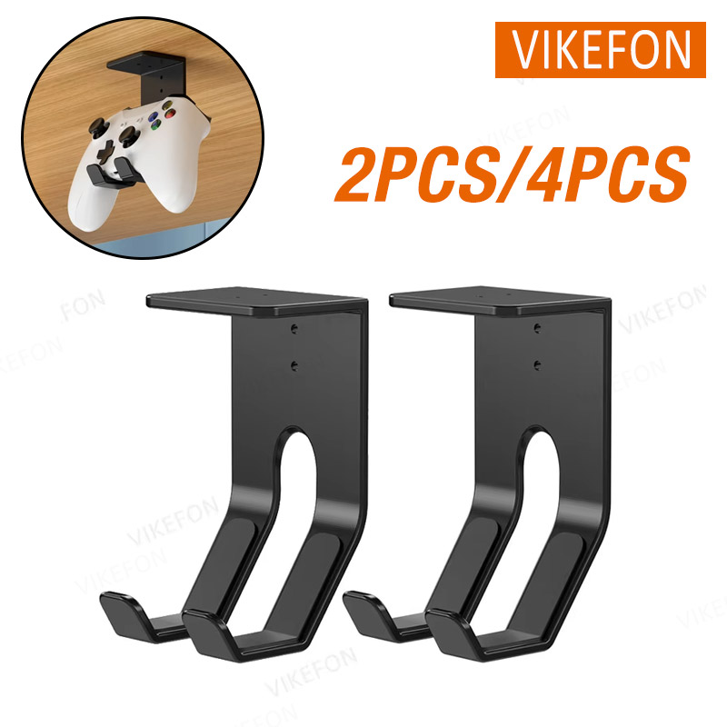 2 pces/4 pces abs sob a mesa c - Desk Setup Xbox avaliação e preço