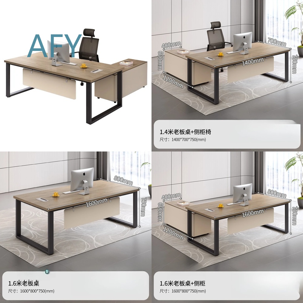 Conjunto de Mesa Executiva par - Desk Setup L Shaped avaliação e preço