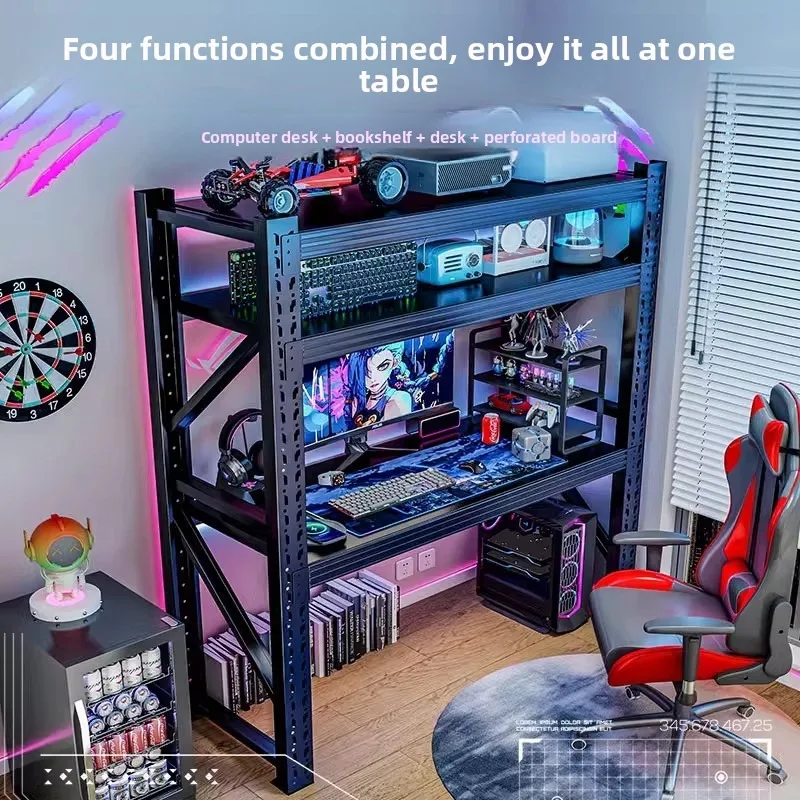 #   Mesa de jogos ergonómica c - Desk Setup L Shaped avaliação e preço