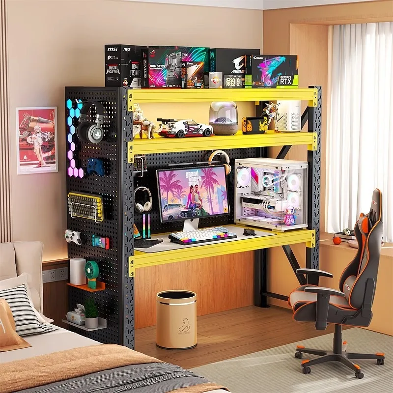 #   Mesa de jogos ergonómica c - Desk Setup L Shaped avaliação e preço