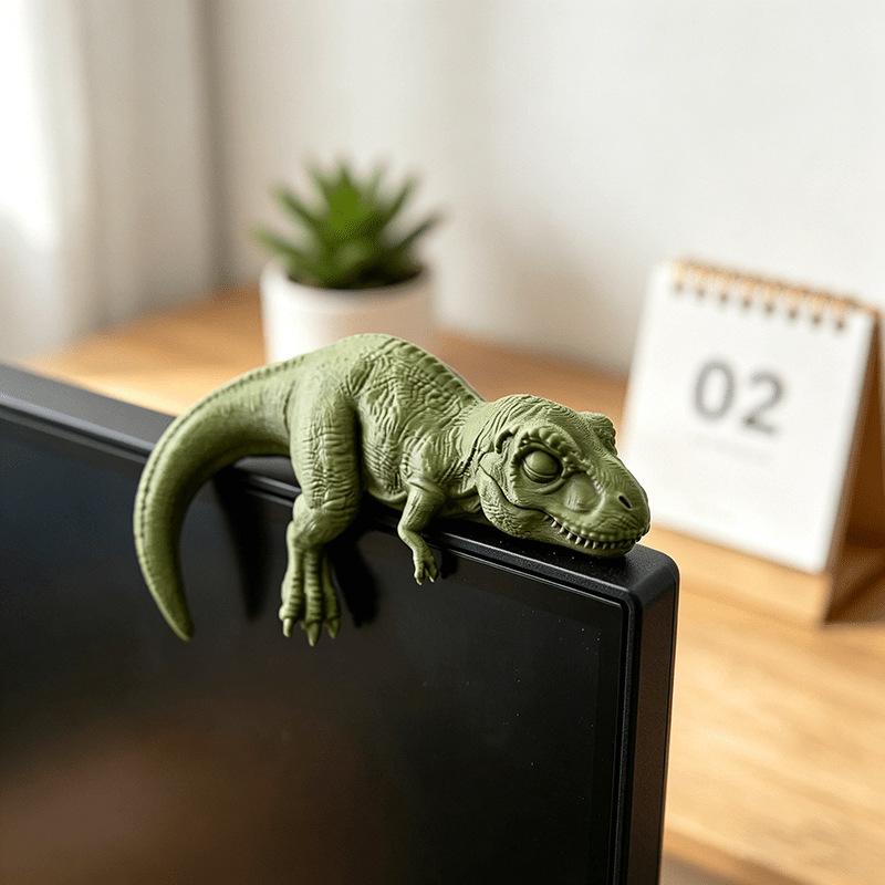 Ornamento de Dinossauro Tirano - Setup Desk Monitor avaliação e preço