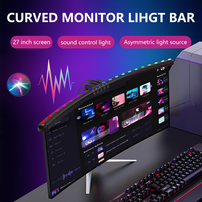Barra de Luz LED RGB Inteligen - Setup Desk Monitor avaliação e preço
