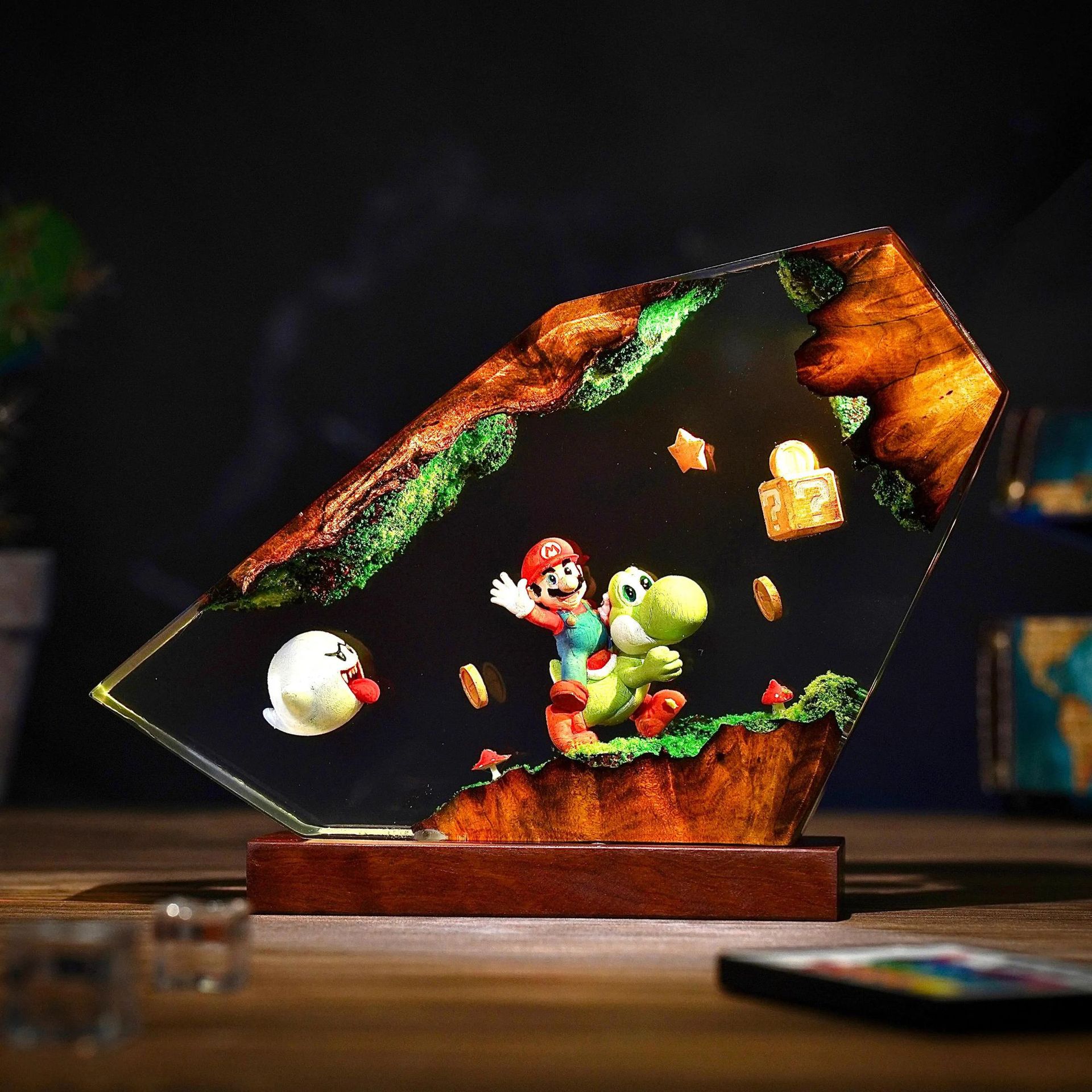 Luminária de Mesa em Resina co - Desk Setup Lamp avaliação e preço