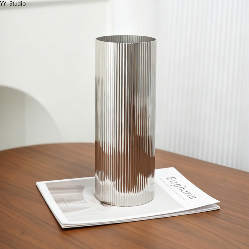 Vaso de Aço Inoxidável Luxuoso - Desk Setup Minimalist avaliação e preço