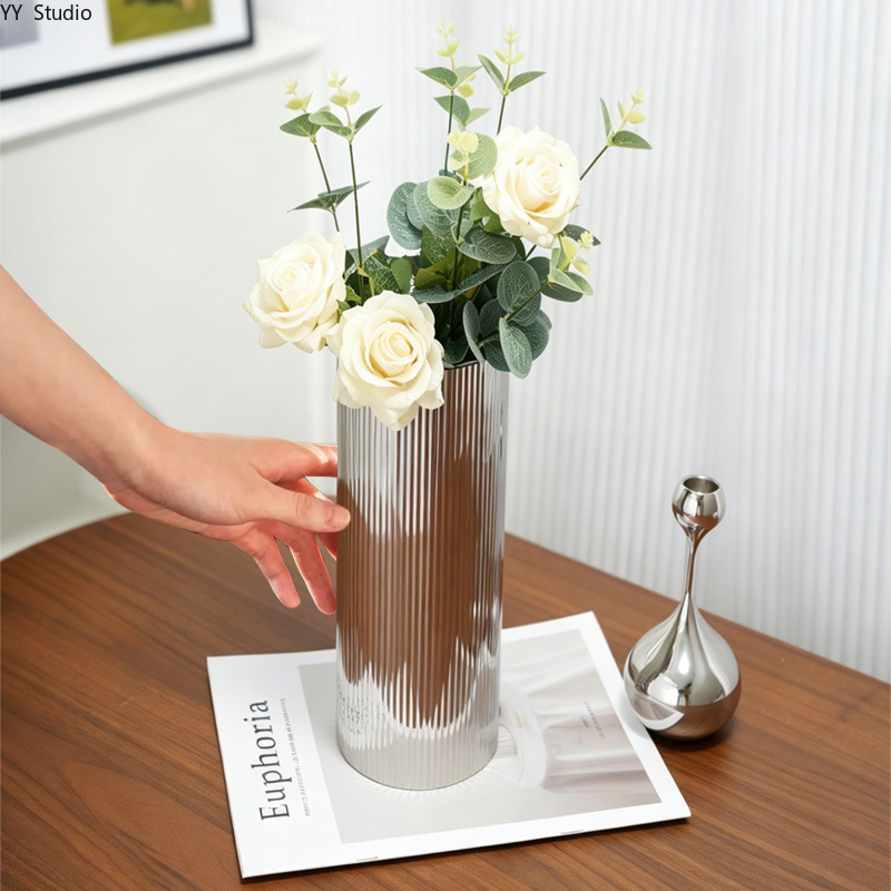 Vaso de Aço Inoxidável Luxuoso - Desk Setup Minimalist avaliação e preço