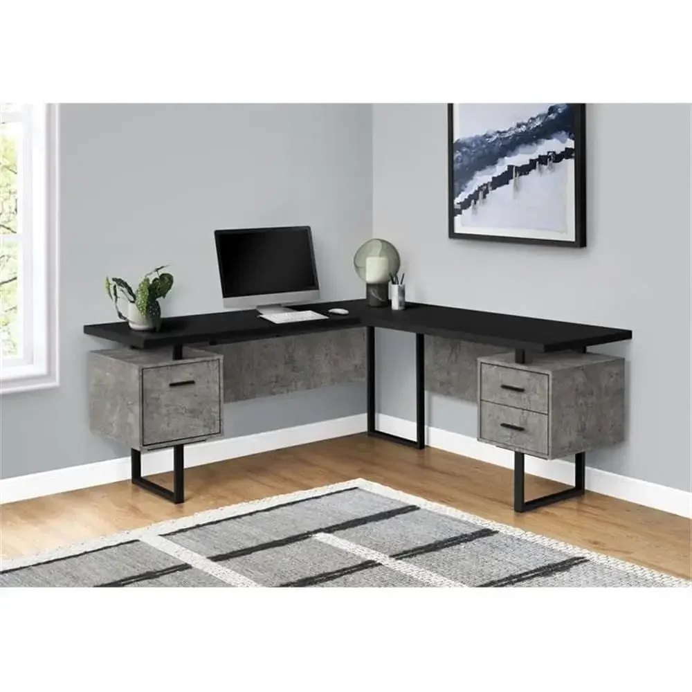 Mesa de computador em formato  - Desk Setup L Shaped avaliação e preço