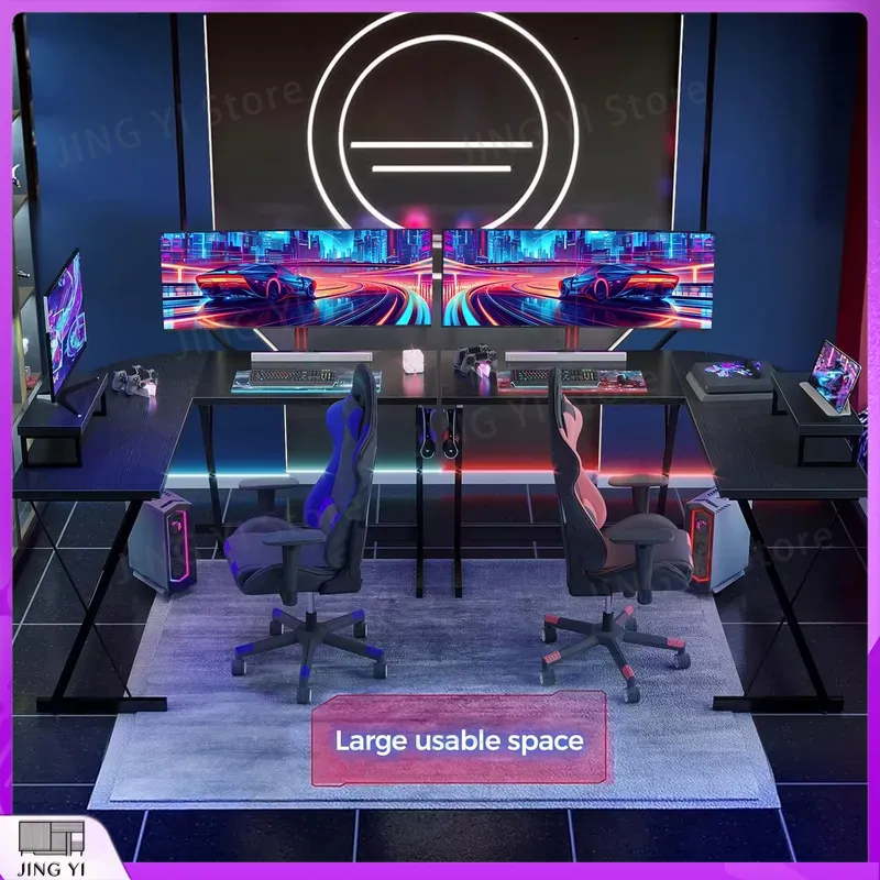 Mesa de Jogos em Forma de L co - Setup Desk Monitor avaliação e preço
