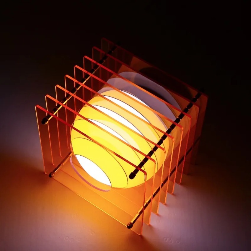 Luminária Lua DIY de Acrílico  - Desk Setup Lamp avaliação e preço