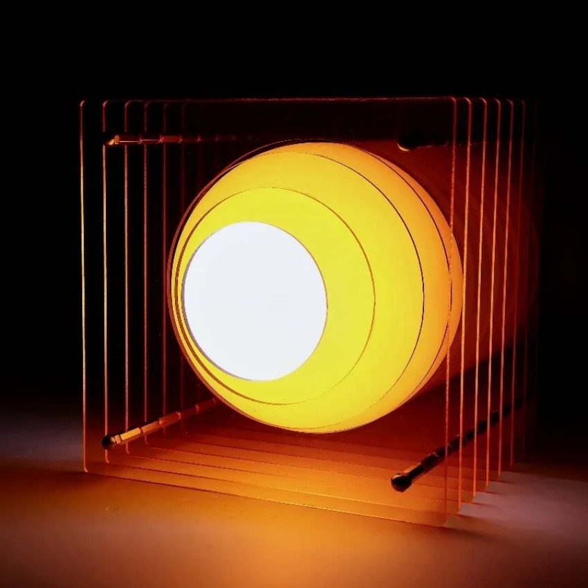 Luminária Lua DIY de Acrílico  - Desk Setup Lamp avaliação e preço