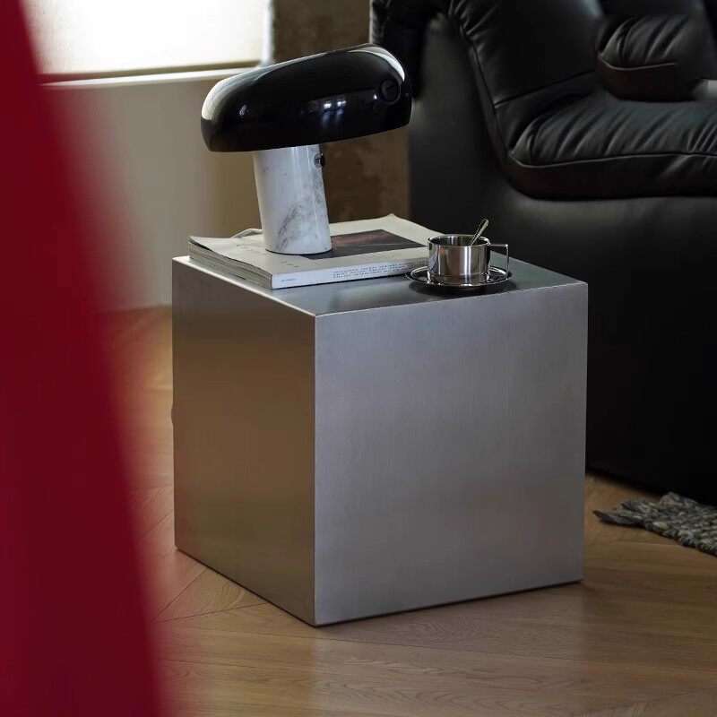 Mesas Laterais de Aço Inoxidáv - Desk Setup Minimalist avaliação e preço