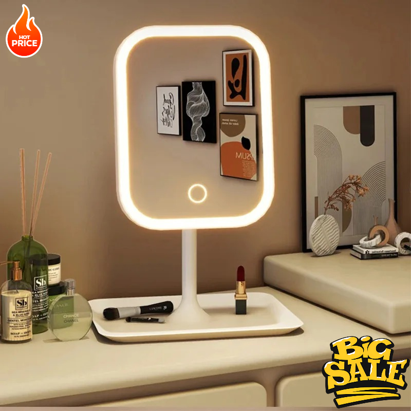 Novo Espelho de Maquiagem LED  - Desk Setup Lamp avaliação e preço